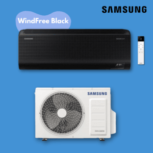 Samsung WINDFREE BLACK 2.0 kW 7000 BTU – KIT Monosplit Inverter R32